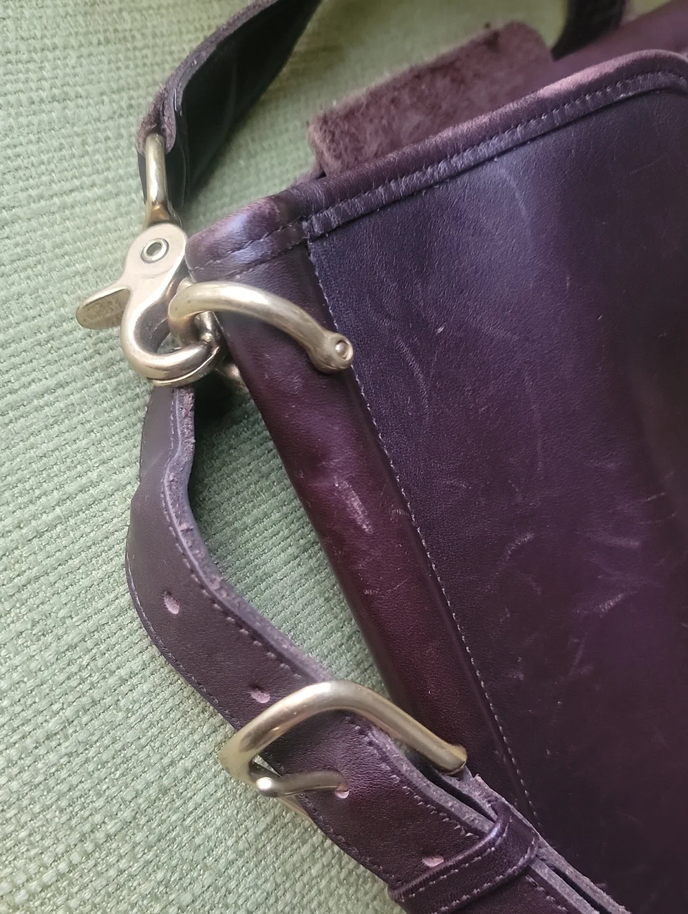 Vintage Coach Authentic Beekman Briefcase Dark Brown